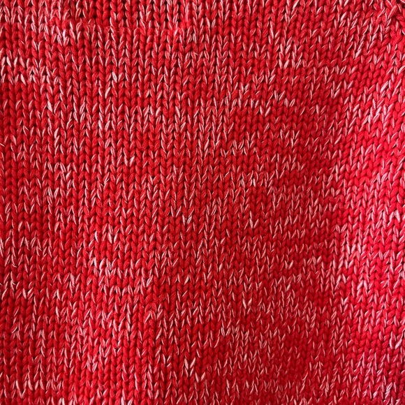 Sale! American Eagle Cotton Rich Coral Long Sleeve Sweater Women’s Size Small - Picture 4 of 16